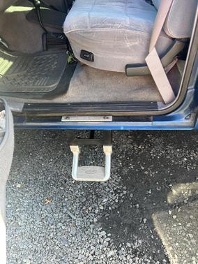 Blue 1995 Ford F-250 XL H/D