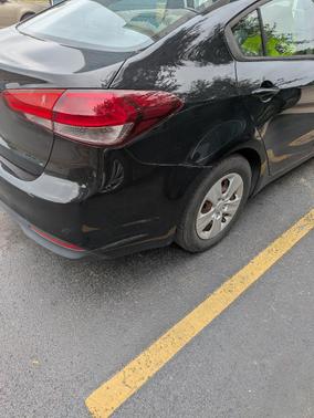 Black 2017 Kia Forte LX