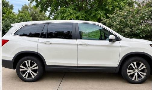 White 2017 Honda Pilot EX-L