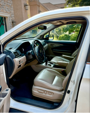 White 2017 Honda Pilot EX-L