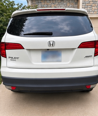White 2017 Honda Pilot EX-L