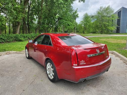 Red 2008 Cadillac CTS Base