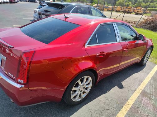 Red 2008 Cadillac CTS Base