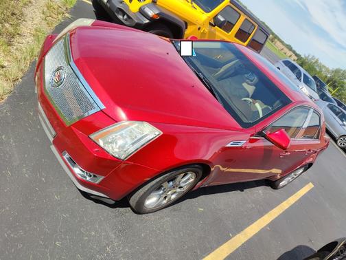Red 2008 Cadillac CTS Base
