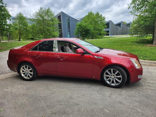 Red 2008 Cadillac CTS Base