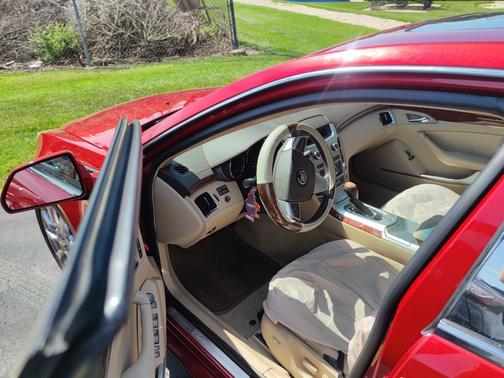 Red 2008 Cadillac CTS Base