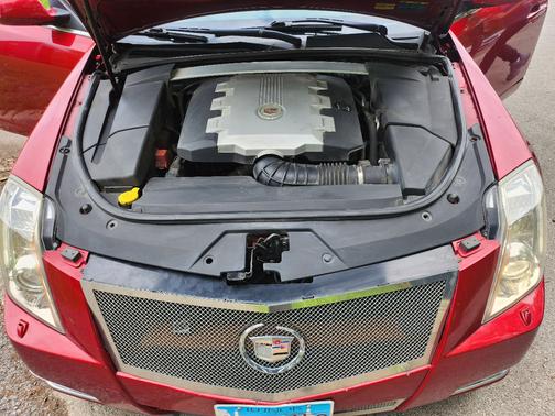 Red 2008 Cadillac CTS Base