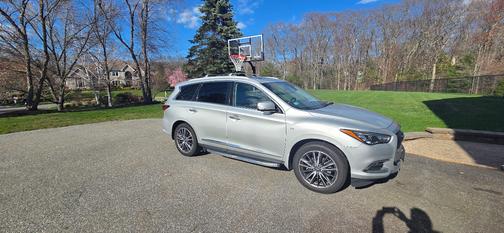 Silver 2017 INFINITI QX60 Base