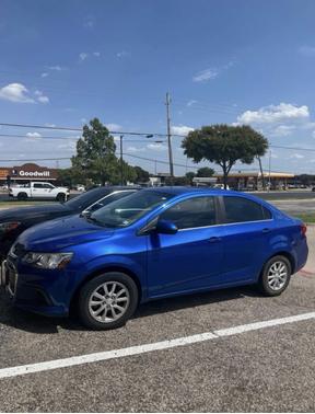Blue 2020 Chevrolet Sonic LT