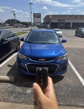 Blue 2020 Chevrolet Sonic LT