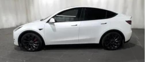 White 2022 Tesla Model Y Long Range