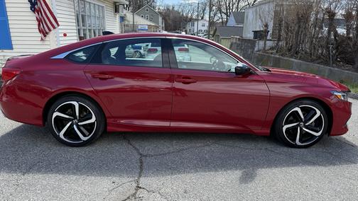 Red 2021 Honda Accord Sport 1.5T
