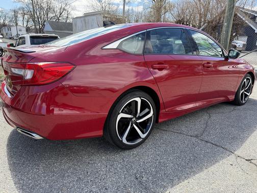 Red 2021 Honda Accord Sport 1.5T