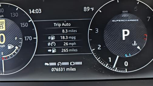 Green 2017 Land Rover Range Rover Sport 5.0L Supercharged Autobiography