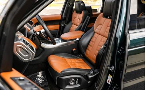 Green 2017 Land Rover Range Rover Sport 5.0L Supercharged Autobiography