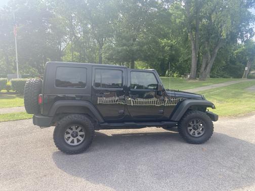 Black 2008 Jeep Wrangler Unlimited X
