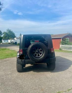 Black 2008 Jeep Wrangler Unlimited X