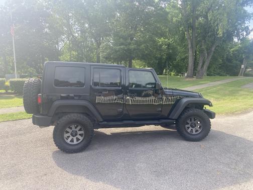 Black 2008 Jeep Wrangler Unlimited X