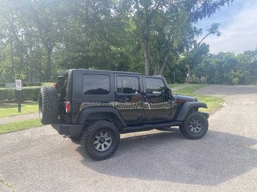 Black 2008 Jeep Wrangler Unlimited X