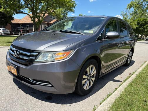 Gray 2015 Honda Odyssey EX-L