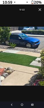 Blue 2006 Ford Mustang GT
