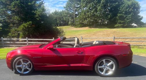 Red 2013 Chevrolet Camaro 2LT