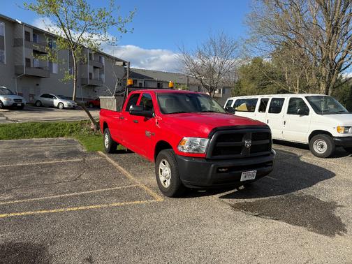 Red 2016 RAM 2500 Tradesman