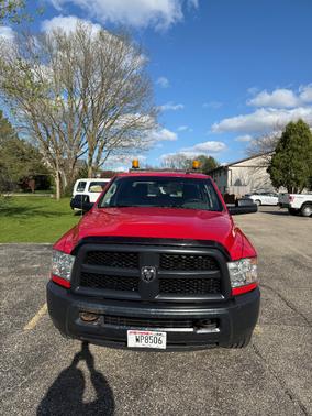 Red 2016 RAM 2500 Tradesman