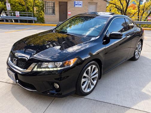 Black 2013 Honda Accord EX-L V-6