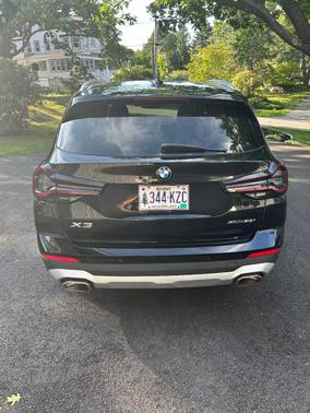 Black 2022 BMW X3 xDrive30i