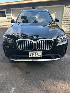 Black 2022 BMW X3 xDrive30i