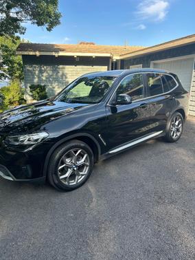 Black 2022 BMW X3 xDrive30i