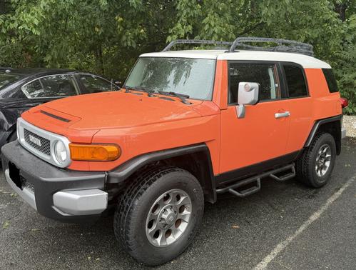 Orange 2013 Toyota FJ Cruiser Base