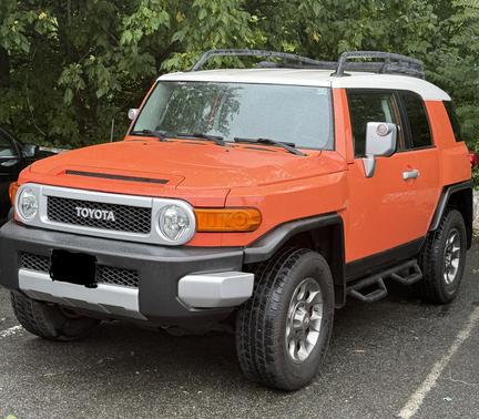 Orange 2013 Toyota FJ Cruiser Base