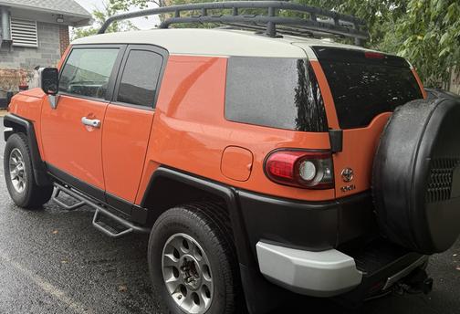 Orange 2013 Toyota FJ Cruiser Base