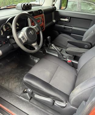 Orange 2013 Toyota FJ Cruiser Base