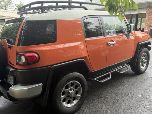 Orange 2013 Toyota FJ Cruiser Base