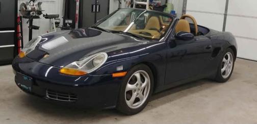Blue 1998 Porsche Boxster Boxster