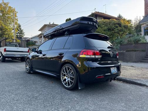 Black 2012 Volkswagen Golf R 4-Door
