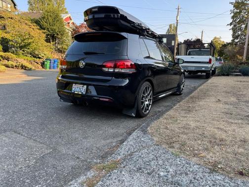 Black 2012 Volkswagen Golf R 4-Door