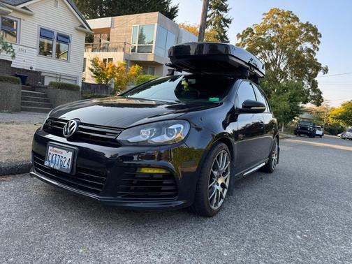 Black 2012 Volkswagen Golf R 4-Door