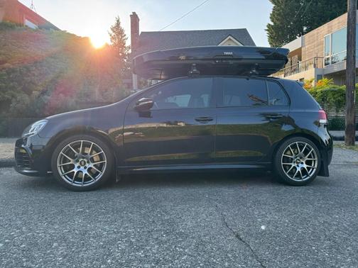 Black 2012 Volkswagen Golf R 4-Door