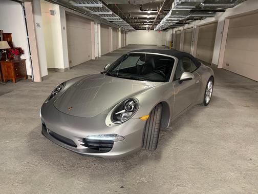 Silver 2013 Porsche 911 911 Carrera Cabriolet