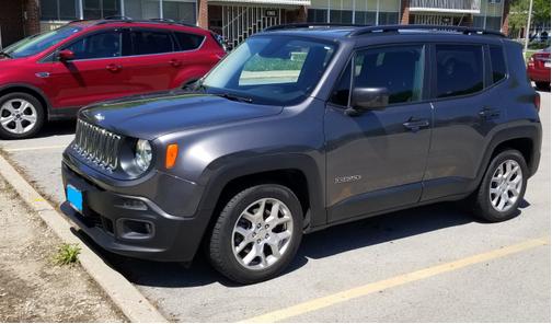Gray 2017 Jeep Renegade Latitude