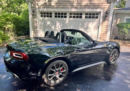 Black 2018 FIAT 124 Spider Abarth