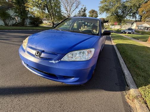 Blue 2005 Honda Civic Hybrid Base