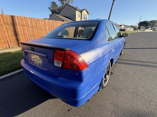 Blue 2005 Honda Civic Hybrid Base
