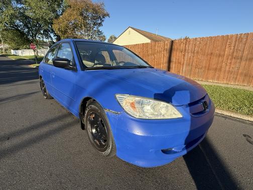 Blue 2005 Honda Civic Hybrid Base