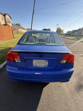 Blue 2005 Honda Civic Hybrid Base