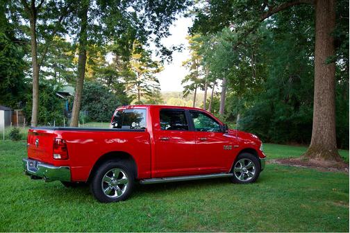 Red 2014 RAM 1500 Big Horn